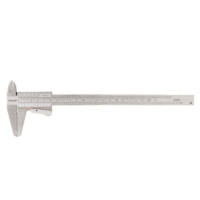 Vernier caliper with thumb lock 0-200x0,02 mm and Jaw length 50 mm